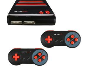 Retro-bit Retro Duo 2-in-1 Console SNES and NES Compatible Red/Black