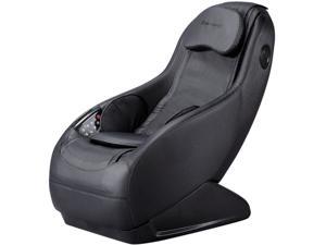 BestMassage Curved Video Gaming Shiatsu Massage Chair Wireless Bluetooth Audio Long Rail - Black