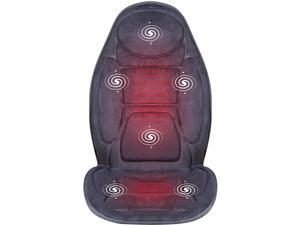 Snailax Vibration Massage Seat Cushion with Heat 6 Vibrating Motors and 3 Therapy Heating Pad, Back Massager, Massage Chair Pad for Home Office Car Use Snailax Vibration Massage Seat Cushion with Heat 6 Vibrating Motors and 3 Therapy Heating Pad, Back Massager, Massage Chair Pad for Home Office Car Use