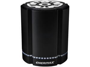 Enermax StereoSGL 4 Watt Bluetooth Wireless LED Speaker - Black Enermax StereoSGL 4 Watt Bluetooth Wireless LED Speaker - Black