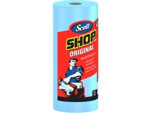 Scott Shop Towels Original (75147), Blue, 55 Sheets / Standard Roll