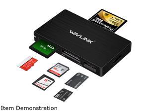 A54B Portable Data Transfer PC Practical SD Card Reader TF Card Reader 
