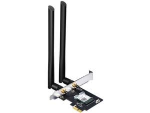 TP-Link AC1200 PCIe WiFi Card for PC (Archer T5E) - Bluetooth 4.2, Dual Band Wireless Network Card (2.4GHz and 5GHz) for Gaming, Streaming, Supports Windows 10, 8.1, 8, 7 (32/64-bit)