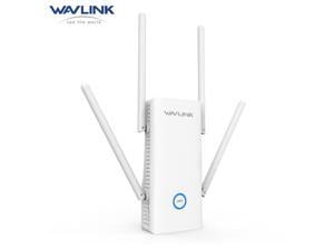 Wavlink AX1800 WiFi 6 Mesh WiFi Range Extender, Dual Band Wireless Signal Booster WiFi Repeater up to 1.8Gbps, AP Mode, Mesh Mode with Dual Gigabit LAN Port Extend Internet WiFi to Home Device