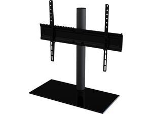 AVF B600BB-A  Universal Table Top TV Stand/Base - Fixed Position - for most TVs 46-inch to 65-inch - Black/Black