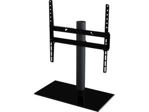 AVF B400BB-A  Universal Table Top TV Stand/Base - Fixed Position - for most TVs 37-inch to 55-inch - Black/Black
