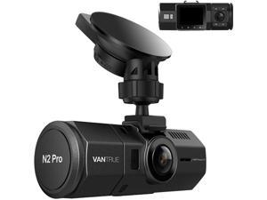 Vantrue N2 Pro Uber Dual Dash Cam Dual 1920x1080P Infrared Night Vision Front and Inside Dash Camera for Car, 2.5K 2560x1440P Single Front, 310° Car Camera, 24hr Parking Mode, Motion Sensor