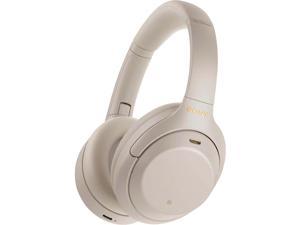 Sony WH-1000XM4 Wireless Noise-Cancelling Over-Ear Headphones (Silver)