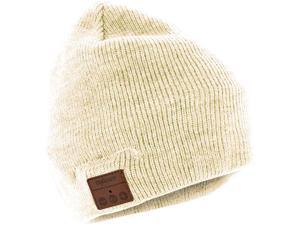 Tenergy Basic Knit Wireless Hands-Free Bluetooth Beanie with Built-in Speakers - Cream Tenergy Basic Knit Wireless Hands-Free Bluetooth Beanie with Built-in Speakers - Cream