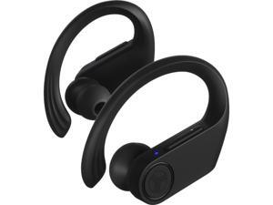 Treblab X3 Pro - True Wireless Earbuds with Earhooks - 45H Battery Life, Bluetooth 5.0 with aptX, IPX7 Waterproof Headphones - TWS Bluetooth Earphones with Charging case for Sport, Running, Workout Treblab X3 Pro - True Wireless Earbuds with Earhooks - 45H Battery Life, Bluetooth 5.0 with aptX, IPX7 Waterproof Headphones - TWS Bluetooth Earphones with Charging case for Sport, Running, Workout