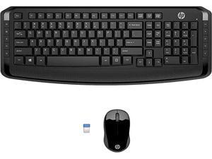 HP 3ML04AA-ABL HP Wireless Keyboard & Mouse 300 Combo