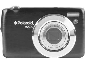 Polaroid IS529-BLACK Polaroid 16 1mp ultra slim optical zoom camera-black