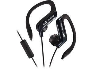 JVC HA-EBR80 Sport Ear Clip In-Ear Headphone - Black - HAEBR80B