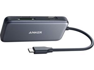 Anker USB C Hub Adapter, 5-in-1 USB C Adapter, with 4K USB C to HDMI , SD and microSD Card Reader, 2 USB 3.0 Ports, for MacBook Pro 2019/2018/2017, iPad Pro 2019/2018, Pixelbook, XPS, and More Anker USB C Hub Adapter, 5-in-1 USB C Adapter, with 4K USB C to HDMI , SD and microSD Card Reader, 2 USB 3.0 Ports, for MacBook Pro 2019/2018/2017, iPad Pro 2019/2018, Pixelbook, XPS, and More