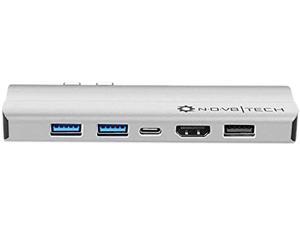 NOV8Tech USB C Hub Dual 4K HDMI Docking Station for MacBook Pro 2019/2018/2017/2016 MacBook Air 2018/2019 8 in 1, Thunderbolt 3 100W PD, 2xUSB 3.0, USB 2.0, SD/MicroSD 8 in 2 NOV8Tech USB C Hub Dual 4K HDMI Docking Station for MacBook Pro 2019/2018/2017/2016 MacBook Air 2018/2019 8 in 1, Thunderbolt 3 100W PD, 2xUSB 3.0, USB 2.0, SD/MicroSD 8 in 2