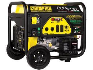 Champion Power Equipment 100297 8000 Watt Dual Fuel Dual Fuel Portable Generator Champion Power Equipment 100297 8000 Watt Dual Fuel Dual Fuel Portable Generator