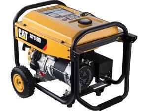 Caterpillar 490-6489 5500 Watts Gas Powered Portable Multi Use Generator, Yellow Caterpillar 490-6489 5500 Watts Gas Powered Portable Multi Use Generator, Yellow