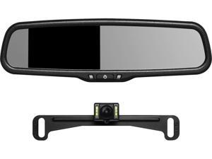 4.3" LCD Monitor Wireless Car Backup Camera Rear View System Night Vision E1 