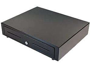 APG Vasario Series Standard Duty Cash Drawer, 19” x 15”, Dual Media Slots, Multipro 24V, Fixed 4X7 Till, Painted Front, Black, Requires Cable - VB320-BL1915-CC APG Vasario Series Standard Duty Cash Drawer, 19” x 15”, Dual Media Slots, Multipro 24V, Fixed 4X7 Till, Painted Front, Black, Requires Cable - VB320-BL1915-CC