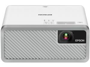Epson EF-100 Mini-Laser Streaming Projector with Android TV - White