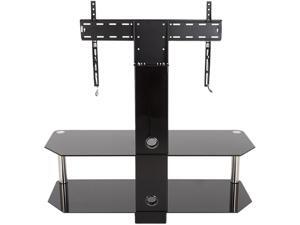 AVF SDCL1140-A Stand with TV Mount for TVs up to 65", Black Glass, Chrome Legs AVF SDCL1140-A Stand with TV Mount for TVs up to 65", Black Glass, Chrome Legs