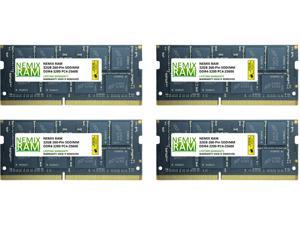 32GB DDR4-3200 PC4-25600 SODIMM Laptop Memory by Nemix Ram 