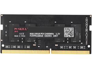 PUSKILL DDR4 2400 MHz SODIMM RAM PC4-19200 8G 1.2V CL17 260-Pin Support ECC Unbuffered Laptop Memory Notebook RAM Module for Mac Intel and AMD System PUSKILL DDR4 2400 MHz SODIMM RAM PC4-19200 8G 1.2V CL17 260-Pin Support ECC Unbuffered Laptop Memory Notebook RAM Module for Mac Intel and AMD System