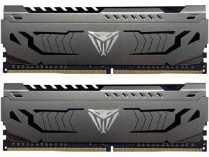 Patriot Viper Steel DDR4 16GB (2 x 8GB) 3400MHz Kit w/Gunmetal Grey heatshield Patriot Viper Steel DDR4 16GB (2 x 8GB) 3400MHz Kit w/Gunmetal Grey heatshield