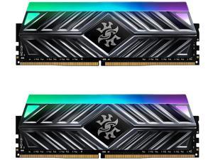 XPG SPECTRIX D41 TUF Gaming Limited Edition RGB 3200MHz 32GB (2x16GB) 288-Pin DDR4 PC4-25600 Desktop U-DIMM Memory Retail Kit Black AX4U3200716G16A-DB41 XPG SPECTRIX D41 TUF Gaming Limited Edition RGB 3200MHz 32GB (2x16GB) 288-Pin DDR4 PC4-25600 Desktop U-DIMM Memory Retail Kit Black AX4U3200716G16A-DB41