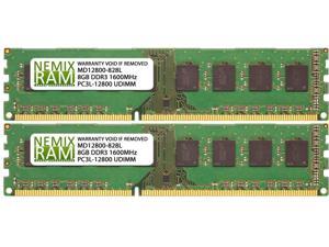 16GB (2x8GB) DDR3 1600 (PC3 12800) Desktop Memory Module