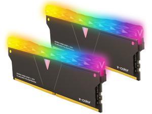 v-color Prism Pro RGB 16GB (2x8GB) DDR4 3466MHz (PC4-27700) SK Hynix IC Gaming Memory Model TL8G34817D-E6PRKWK