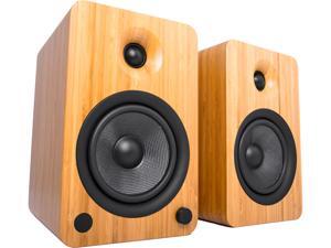 Kanto YU6 Powered Speakers with Bluetooth® and Phono Preamp, Bamboo Kanto YU6 Powered Speakers with Bluetooth® and Phono Preamp, Bamboo