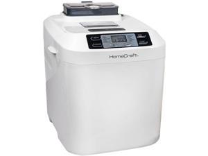 HomeCraft HCPBMAD2WH 2 lb. White Bread Maker with 12-Settings