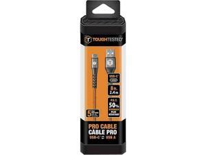 MIZCO TOUGHTESTED TTPC8C2A TT USB-C CABLE 8FT MIZCO TOUGHTESTED TTPC8C2A TT USB-C CABLE 8FT