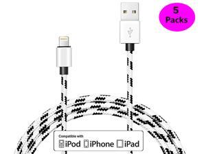 5Pack iPhone Charger Cable, 3ft Lightning Cable to UBS A Charging Cable Compatible with iPhone 11 Xs Max XR X 8 Plus 7 Plus 6 Plus SE iPad Pro iPod 5Pack iPhone Charger Cable, 3ft Lightning Cable to UBS A Charging Cable Compatible with iPhone 11 Xs Max XR X 8 Plus 7 Plus 6 Plus SE iPad Pro iPod