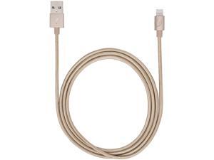 Targus iStore Lightning Charge 4ft (1.2m) Braided Cable (Gold) - ACC99407CAI Targus iStore Lightning Charge 4ft (1.2m) Braided Cable (Gold) - ACC99407CAI