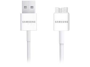 Samsung ET-DQ11Y1WE 5-Feet USB 3.0 Data Cable for Galaxy S5 / Galaxy Note 3 - White Samsung ET-DQ11Y1WE 5-Feet USB 3.0 Data Cable for Galaxy S5 / Galaxy Note 3 - White