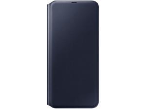 SAMSUNG A70 WALLET COVER BLK