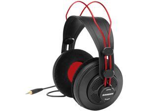 Samson SR860 Over-Ear Professional Semi-Open Studio Reference Small Headphones Headset - for Mobile Music Mixing, Monitoring, Recording & Listening - Large 50mm Neodymium Drivers Noise Cancelling Samson SR860 Over-Ear Professional Semi-Open Studio Reference Small Headphones Headset - for Mobile Music Mixing, Monitoring, Recording & Listening - Large 50mm Neodymium Drivers Noise Cancelling
