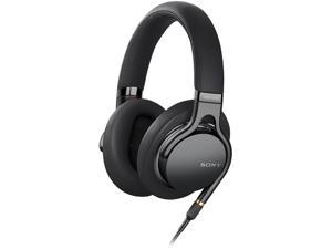 Sony MDR1AM2B Wired High-Resolution Audio Over-Ear Headphones with Built-In Remote and Microphone (Black)