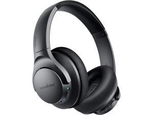 Anker Soundcore Life Q20 Hybrid Active Noise Cancelling Headphones, Wireless Over Ear Bluetooth Headphones with 40H Playtime, Hi-Res Audio, Deep Bass, Memory Foam Ear Cups and Headband for Travel/Work