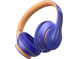 Anker Soundcore Life Q10 Wireless Bluetooth Headphones, Over Ear and Foldable, Hi-Res Certified Sound, 60-Hour Playtime and Fast USB-C Charging, Deep Bass, Aux Input