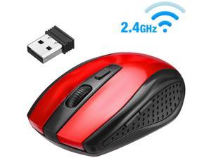 FirstPower 2.4GHz Wireless Optical Mouse Mice & USB Receiver For PC Laptop Computer DPI Red FirstPower 2.4GHz Wireless Optical Mouse Mice & USB Receiver For PC Laptop Computer DPI Red