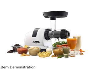Omega J8006HDS Nutrition Center Quiet Dual-stage Slow Speed Masticating Juicer Makes Fruit and Vegetable Juice at 80 RPM Revolution Omega J8006HDS Nutrition Center Quiet Dual-stage Slow Speed Masticating Juicer Makes Fruit and Vegetable Juice at 80 RPM Revolution