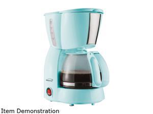 Brentwood Appliances TS-213BL 4-Cup Coffee Maker, Blue Brentwood Appliances TS-213BL 4-Cup Coffee Maker, Blue