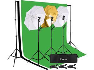Photo Photography Umbrella Lighting Set Studio Light Bulb Backdrop Stand Photo Photography Umbrella Lighting Set Studio Light Bulb Backdrop Stand