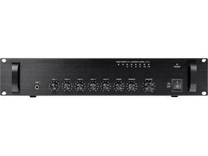 Monoprice 114886 Commercial Audio 120W 5ch 100/70V Mixer Amp with Microphone Priority (NO Logo) Monoprice 114886 Commercial Audio 120W 5ch 100/70V Mixer Amp with Microphone Priority (NO Logo)