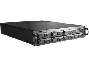 iStarUSA 2U 3.5" 8-Bay Trayless Storage Server Rackmount Chassis