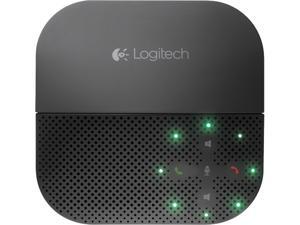 Logitech - 980-000741 - Logitech P710e Mobile Speakerphone - USB - Headphone - Black - 1 Pack