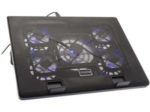 Fuji Labs Cooling Pad for 12 to 17 Inch Laptop, 2 USB Ports, Multi-angle Stand with 5 Fans Fuji Labs Cooling Pad for 12 to 17 Inch Laptop, 2 USB Ports, Multi-angle Stand with 5 Fans